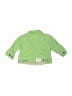 Baby Gap 100% Cotton Solid Green Jacket Size 12-18 mo - photo 2