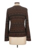 Carole Little Brown Long Sleeve Top Size 10 - photo 2
