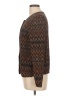 Carole Little Brown Long Sleeve Top Size 10 - photo 5
