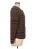 Carole Little Brown Long Sleeve Top Size 10 - photo 4
