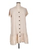 Unbranded 100% Polyester Tan Casual Dress Size XL - photo 1