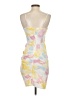 Cider Tie-dye Yellow Cocktail Dress Size S - photo 2
