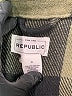 For The Republic 100% Polyester Plaid Green Jacket Size XL - photo 6