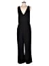 A New Day 100% Polyester Solid Black Jumpsuit Size M - photo 1