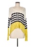 Love Stitch 100% Acrylic Color Block Yellow Pullover Sweater Size M - photo 1