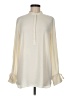 Ann Taylor 100% Polyester Ivory Long Sleeve Blouse Size M - photo 1