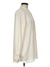 Ann Taylor 100% Polyester Ivory Long Sleeve Blouse Size M - photo 4