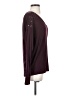 Express Burgundy Long Sleeve Top Size S - photo 4