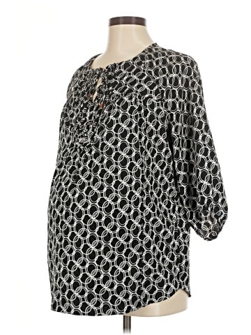 Motherhood 3/4 Sleeve Blouse (view 1)