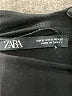 Zara Solid Black One Piece Swimsuit Size S - photo 3