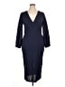 Unbranded Solid Blue Cocktail Dress Size XL - photo 1
