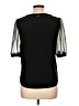 DKNY Black Short Sleeve Top Size L - photo 2