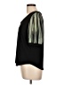 DKNY Black Short Sleeve Top Size L - photo 5