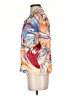 Forever 21 Print Orange Short Sleeve Blouse Size S - photo 5