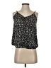 Jack by BB Dakota 100% Polyester Black Sleeveless Blouse Size S - photo 1