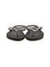Reef Black Silver Flip Flops Size 6 - 7 - photo 2