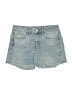 Zara Basic Blue Denim Shorts Size 2 - photo 1