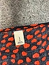Gap 100% Rayon Hearts Red Orange 3/4 Sleeve Blouse Size L - photo 7
