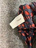 Gap 100% Rayon Hearts Red Orange 3/4 Sleeve Blouse Size L - photo 8