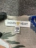 Woven Heart 100% Polyester Gray Silver Kimono One size - photo 6