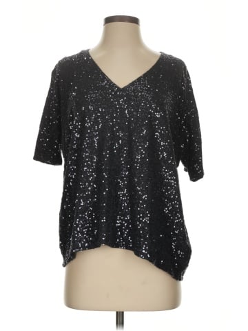DKNY Short Sleeve Top (view 1)