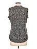 JoFit Polka Dots Black Sleeveless Blouse Size L - photo 2