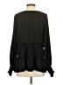 Glam Black Long Sleeve Blouse Size S - photo 2