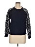 Pale Sky Stars Blue Sweatshirt Size M - photo 1