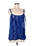 Xhilaration 100% Polyester Blue Sleeveless Blouse Size M - photo 1