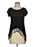Roommates Black Short Sleeve Top Size S - photo 1
