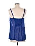 Xhilaration 100% Polyester Blue Sleeveless Blouse Size M - photo 2