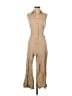 Club Monaco Solid Tan Jumpsuit Size 4 - photo 1
