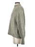 Catherine Malandrino Tweed Gray Turtleneck Sweater Size S - photo 5