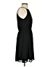 H&M 100% Polyester Solid Black Casual Dress Size 4 - photo 4