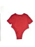 ON FIRE 100% Cotton Red Bodysuit Size M - photo 2