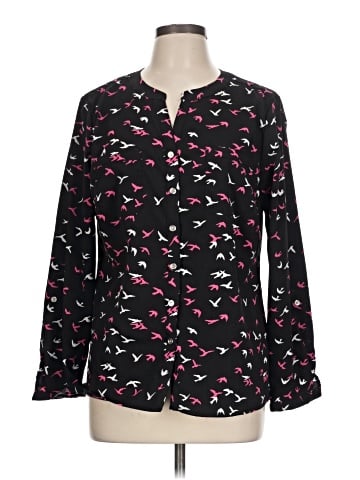 Elementz Long Sleeve Blouse (view 1)