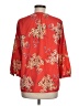 Eliane Rose 100% Polyester Red 3/4 Sleeve Blouse Size M - photo 2