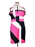 Tail Color Block Pink Cocktail Dress Size XL - photo 1