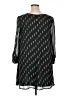 BB Dakota 100% Polyester Chevron-herringbone Black Casual Dress Size L - photo 2