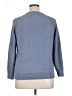 L.L.Bean 100% Cotton Chevron-herringbone Blue Pullover Sweater Size XL - photo 2