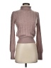 dh New York Brown Long Sleeve Turtleneck Size S - photo 1