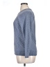 L.L.Bean 100% Cotton Chevron-herringbone Blue Pullover Sweater Size XL - photo 5