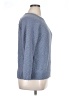 L.L.Bean 100% Cotton Chevron-herringbone Blue Pullover Sweater Size XL - photo 4