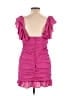 Glam 100% Polyester Pink Cocktail Dress Size L - photo 2