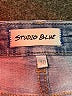 STUDIO BLUE Hearts Blue Jeans Size 30 waist - photo 7