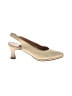 Stuart Weitzman Gold Tan Heels Size 6 1/2 - photo 1