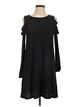 knee length dresses for ladies DEREK HEART Juniors Long Sleeve Ribbed Dress  Pit-a-Pats.com