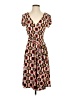 AB Studio Print Brown Casual Dress Size S - photo 1