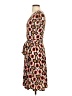 AB Studio Print Brown Casual Dress Size S - photo 5