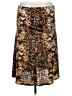 Janana's Animal Print Brown Casual Skirt Size L - photo 1